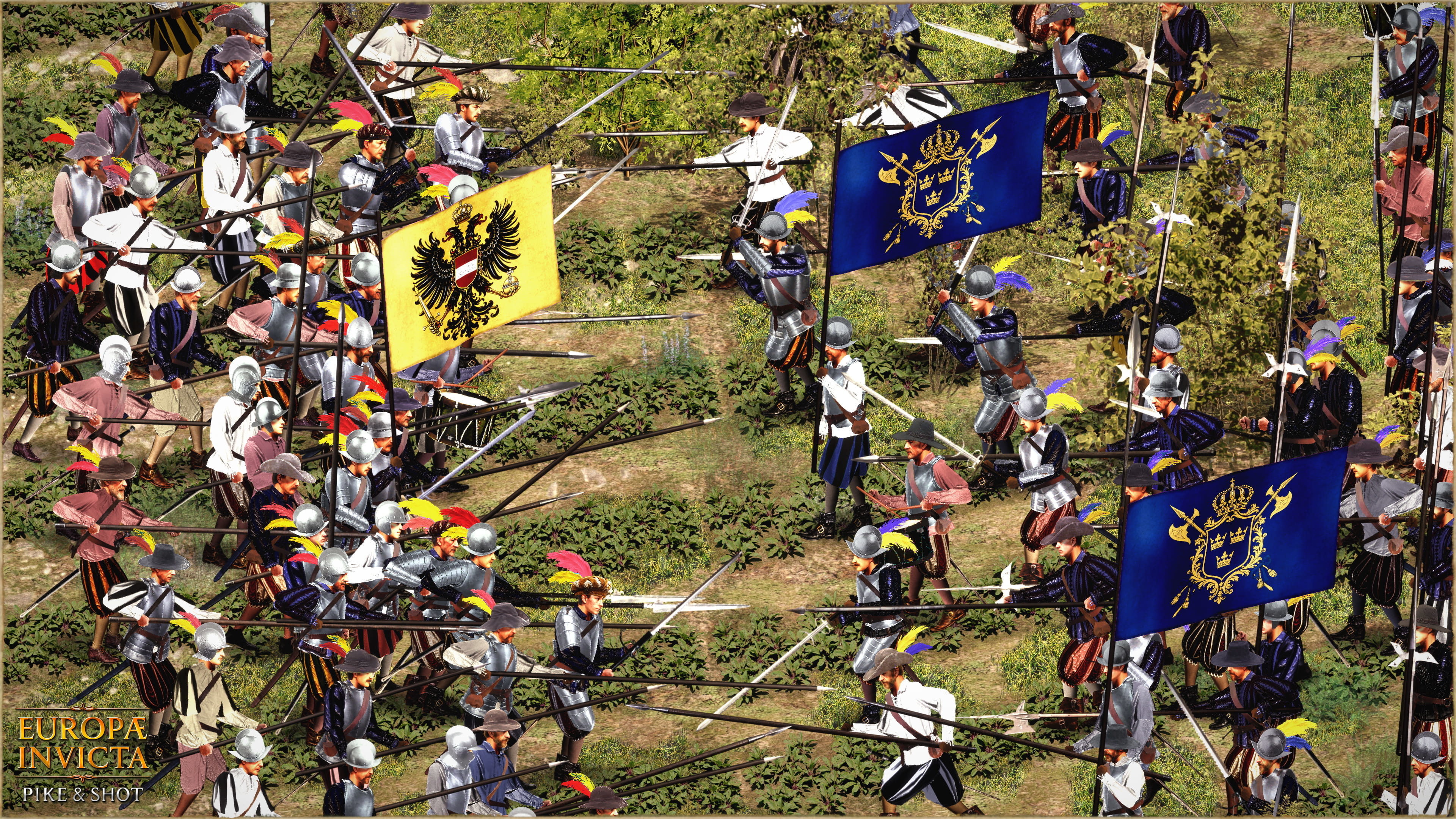 Pike and shot formations in Europae Invicta: Pike and Shot