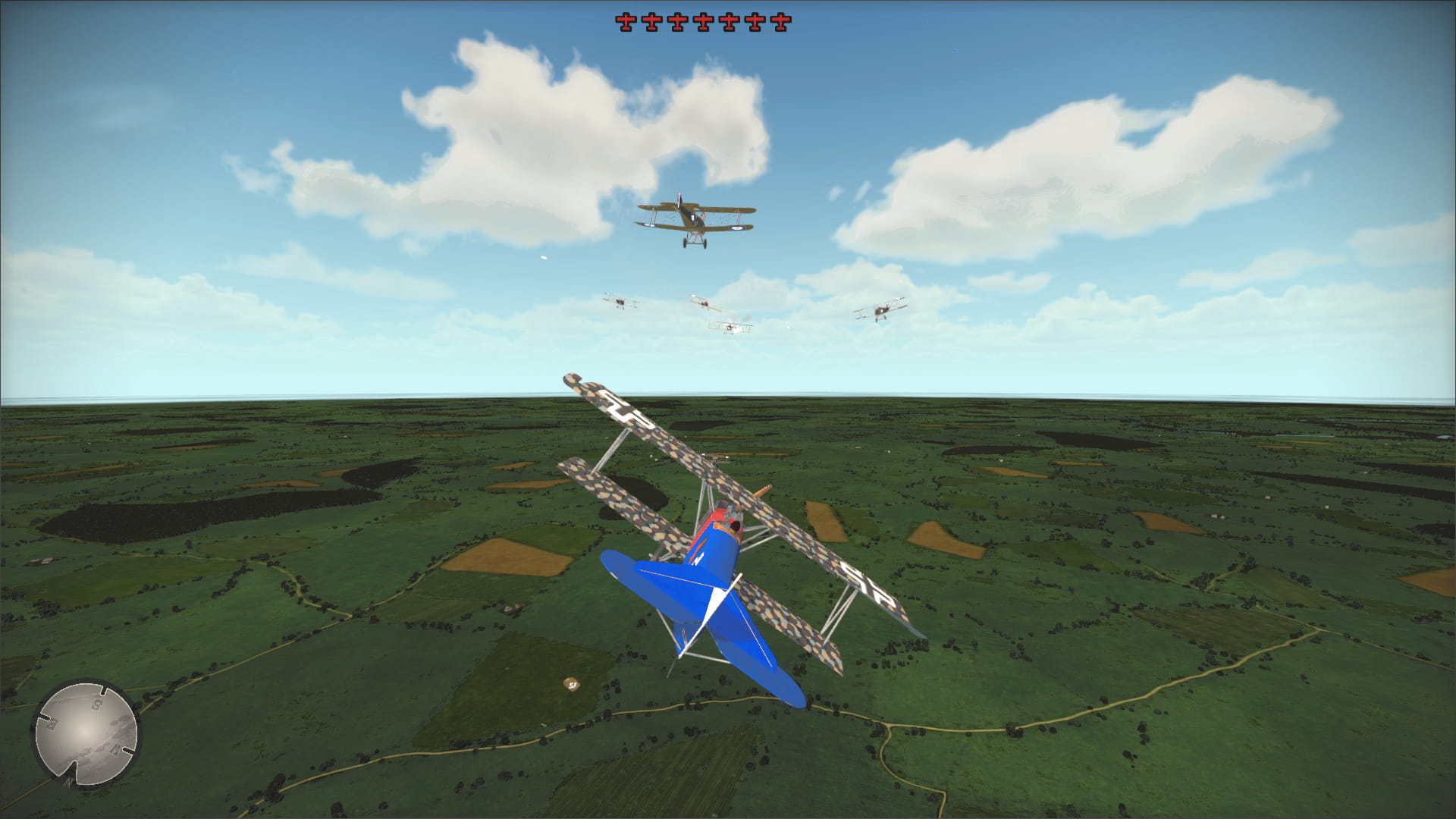 Skies above the Great War gameplay