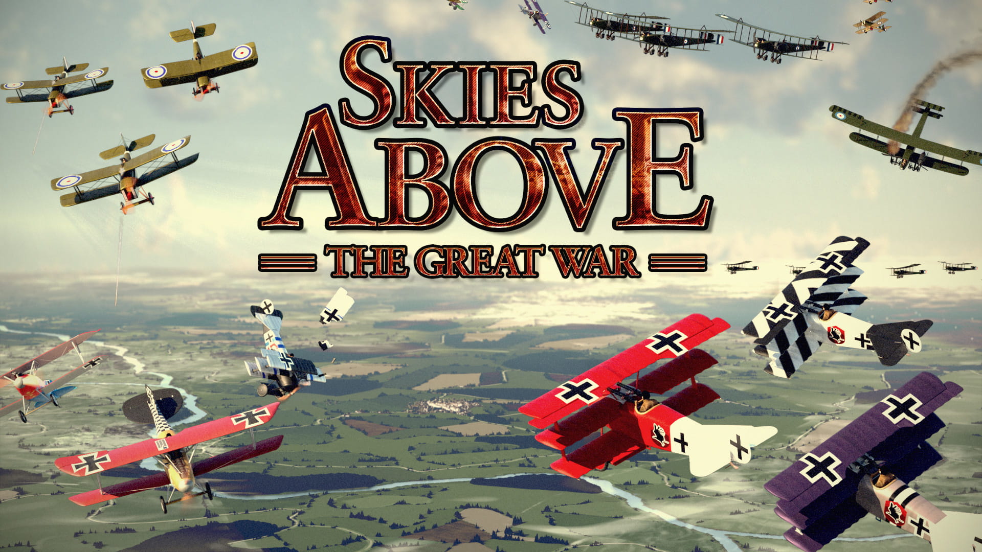 Skies above the Great War key visual